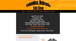 Desktop Screenshot of columbusnebraskabikeshow.com