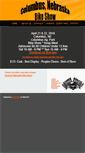 Mobile Screenshot of columbusnebraskabikeshow.com